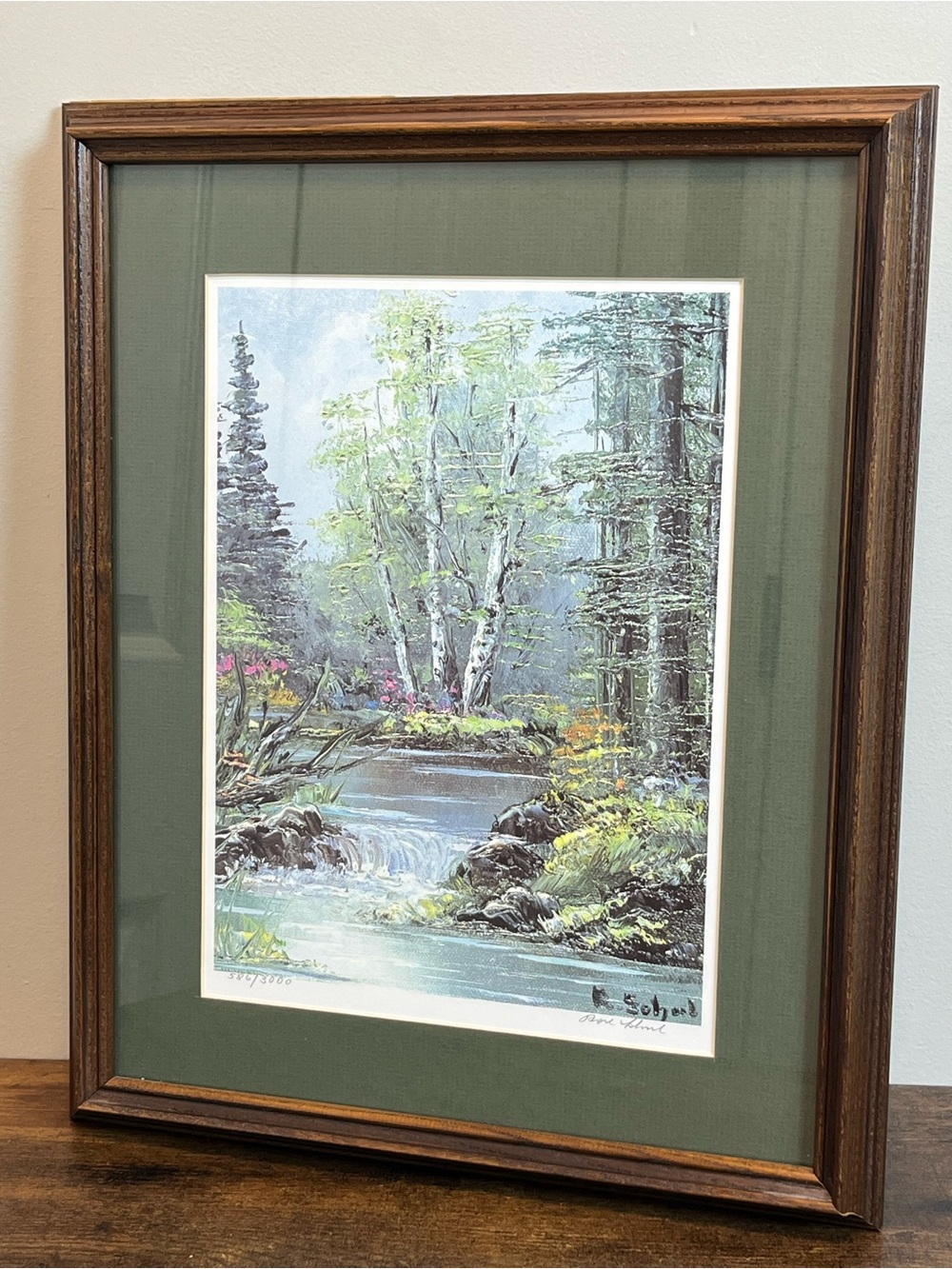 Vintage Landscape Art Print by Rose Schul